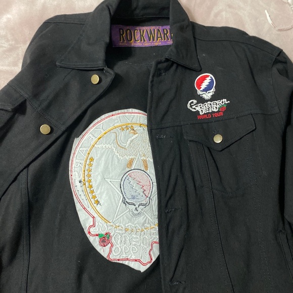 Grateful Dead World Tour 1990 Denim Jacket - Picture 4 of 4